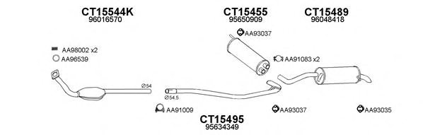 VENEPORTE 150231 Exhaust System